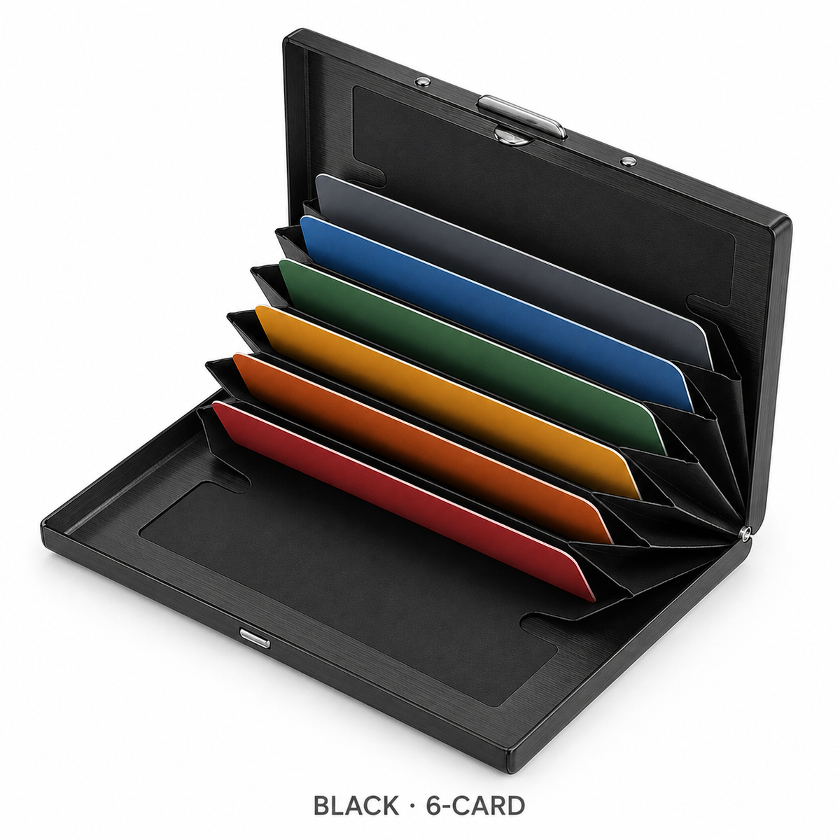 π₯RFID-Blocking Stainless Steel Card Wallet β Organized, Secure & Pocket-Ready π