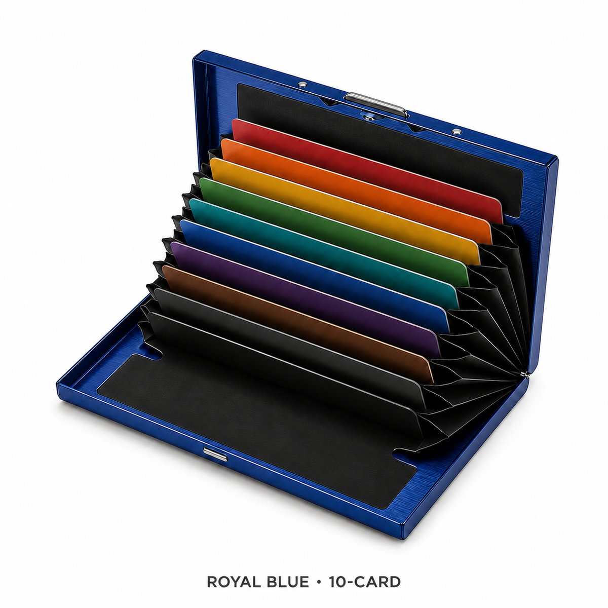 π₯RFID-Blocking Stainless Steel Card Wallet β Organized, Secure & Pocket-Ready π
