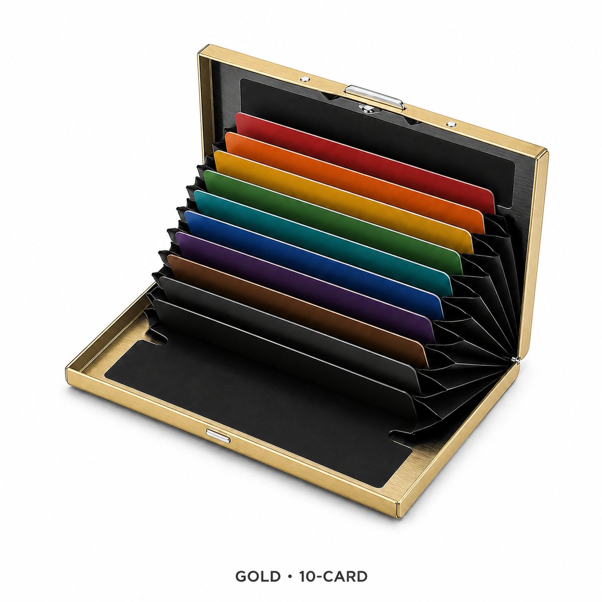 π₯RFID-Blocking Stainless Steel Card Wallet β Organized, Secure & Pocket-Ready π