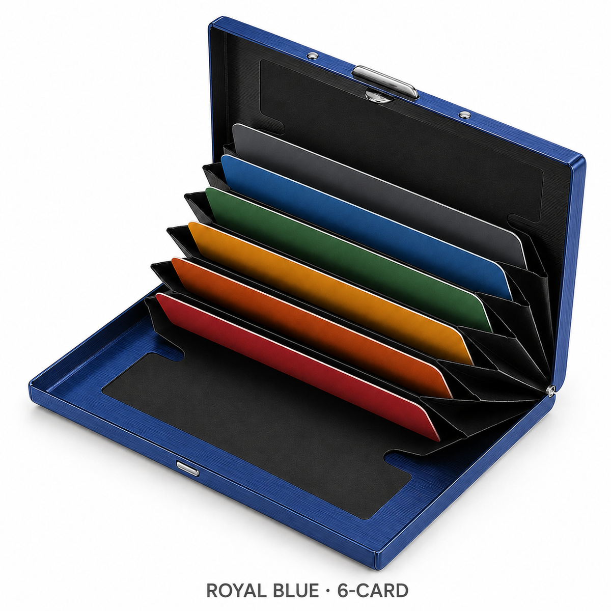 π₯RFID-Blocking Stainless Steel Card Wallet β Organized, Secure & Pocket-Ready π