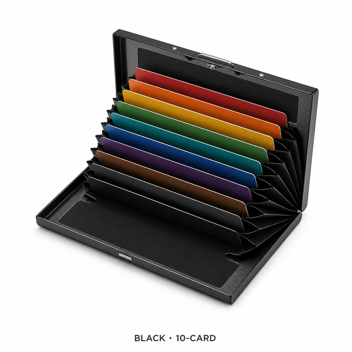 π₯RFID-Blocking Stainless Steel Card Wallet β Organized, Secure & Pocket-Ready π